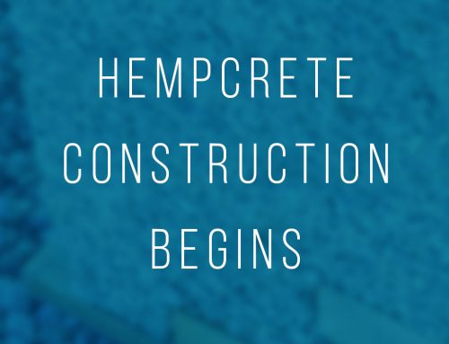 Hempcrete Construction Begins
