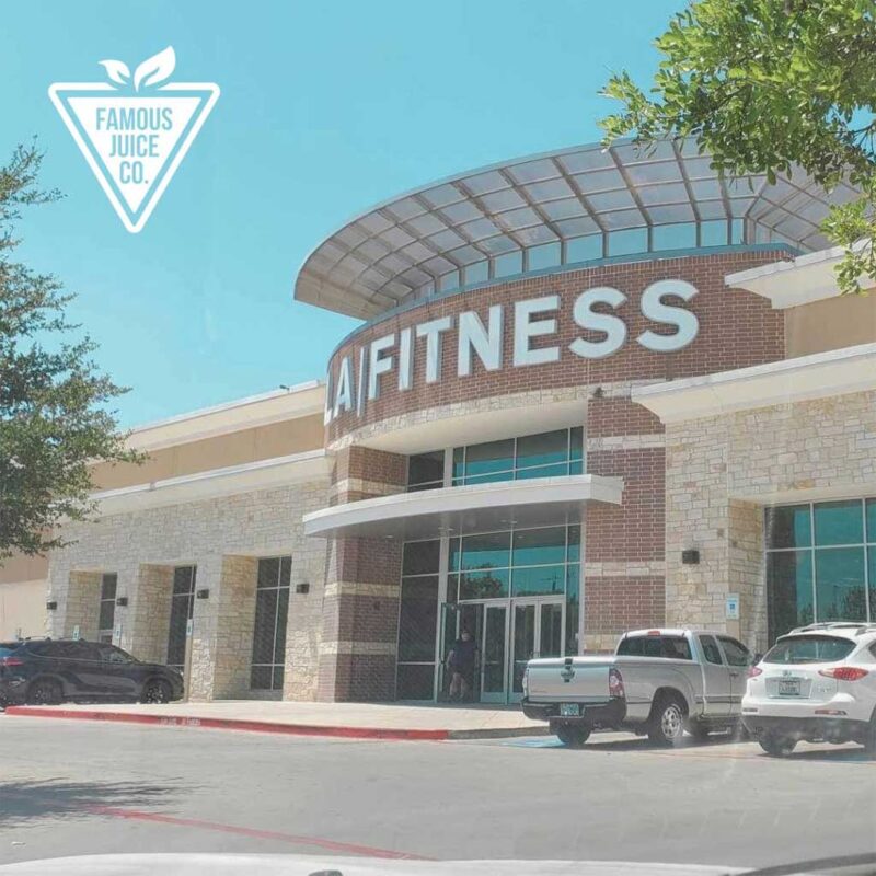 Famous Juice Company Celebrates Grand Opening at LA Fitness Gym in San